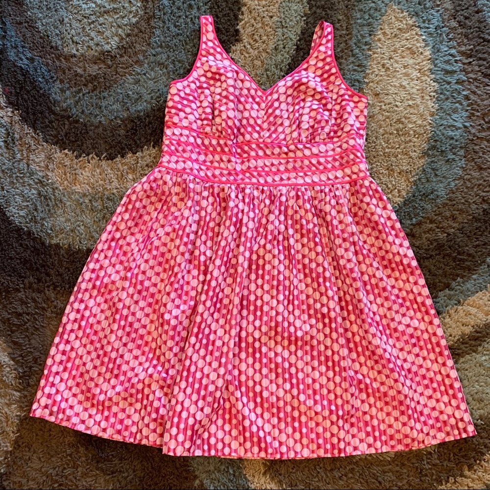 Signature by Robbie bee polka dot swing dress